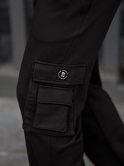 Streetstyle Black Baggy fit Cargo Pant