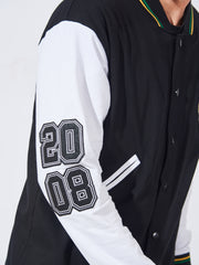 2008 Black White Full Sleeve Jacket