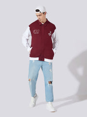 Curious Burgundy Full Sleeve Shacket