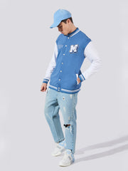 Denim Blue Don’t Full Sleeve Jacket