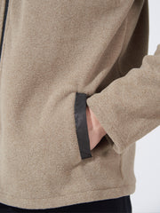 Solid Tan Full Sleeve Shacket