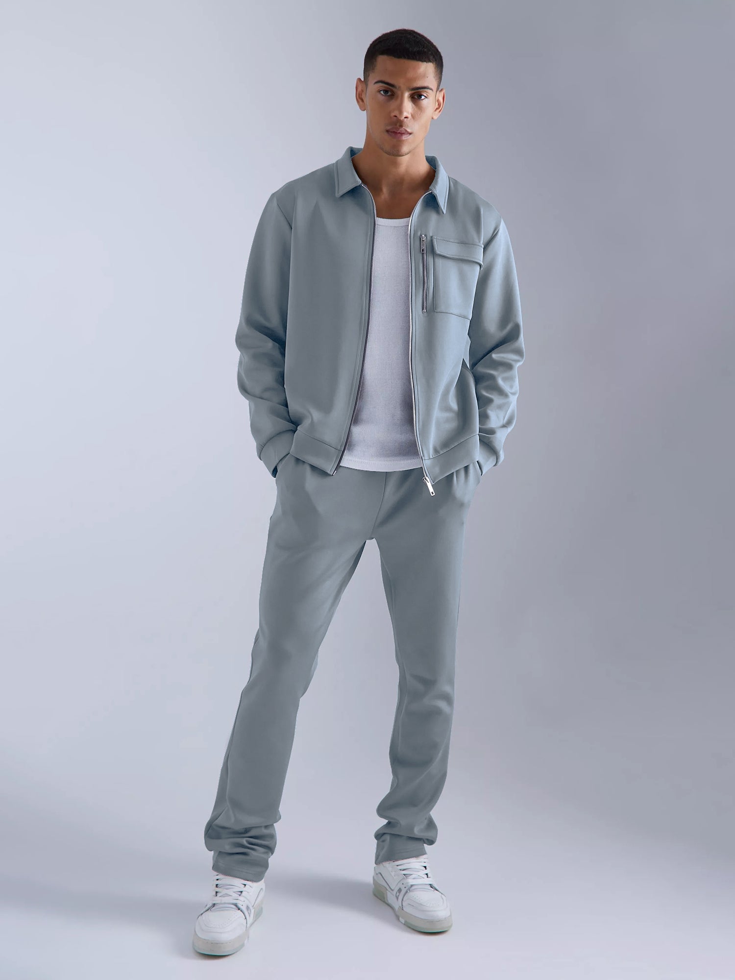 Lightweight grey jacket best sale