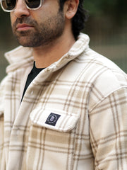 Checkered Full Sleeve Shacket