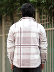 Checkered Sandal Full Sleeve Shacket