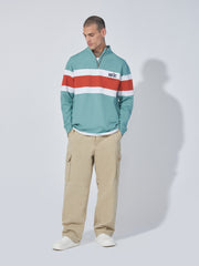 Official Berly Green High Neck Full Sleeve Sweatshirt