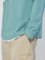 Official Berly Green High Neck Full Sleeve Sweatshirt