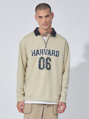 Harvard 06 Biscuit Full Sleeve Sweatshirt