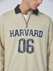 Harvard 06 Biscuit Full Sleeve Sweatshirt