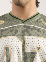 Mesh Jersey Green Tshirt