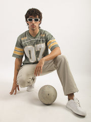 Mesh Jersey Green Tshirt