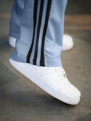 Baggy Fit Light Grey Taped Pant