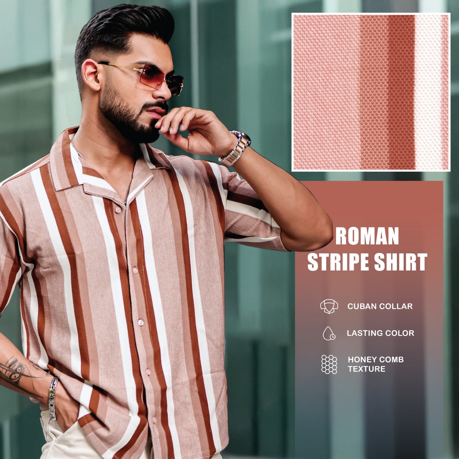 Culture Denia shirt stripe main image 1
