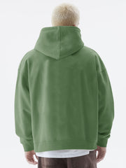 Cozy Cut Pull Over Hunter Green Full Sleeve Sweatshirt