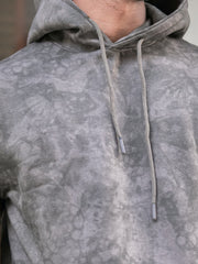 Cloud Printed Dark Green Full Sleeve Sweatshirt