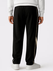 Power Piping Black Baggy Trackpant