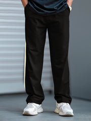 Single Tape Black Pant