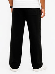 Crosscut Black Baggy Trackpant