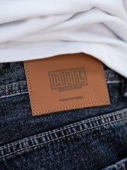 Baggy Navy Bootcut Denim