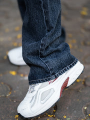 Baggy Navy Bootcut Denim