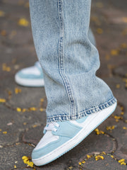 Baggy Retro Cloud Cargo Denim