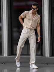 Aurus Lining Khaki Trouser