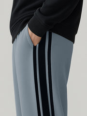 Runner Light Grey Baggy Trackpant