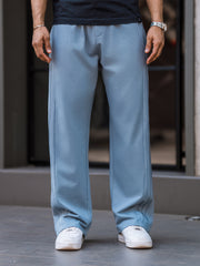 Baggy Light Grey 3 Line Pleat