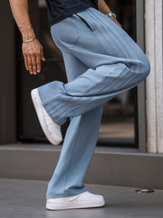 Baggy Light Grey 3 Line Pleat