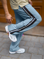 Tri-Color Light Grey Trackpant