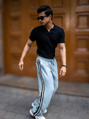 TwinLine Tape Light Grey Trackpant