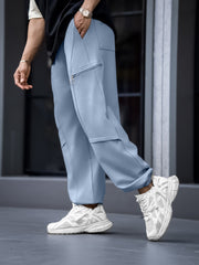 Utility Zipper Light Grey Trackpant