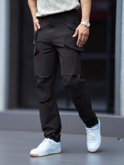Submarine Flap Pocket Dark Grey Cargo Pant