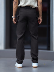 Submarine Flap Pocket Dark Grey Cargo Pant