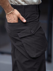 Submarine Flap Pocket Dark Grey Cargo Pant