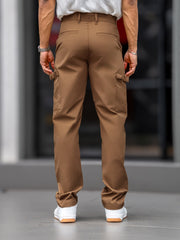 Submarine Buckle Pocket Khaki Cargo Pant
