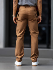 Submarine Flap Pocket Khaki Cargo Pant