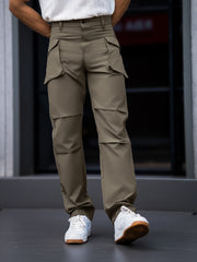 Submarine Flap Pocket Light Grey Cargo Pant