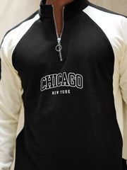 Chicago Black Full Sleeve T-Shirt