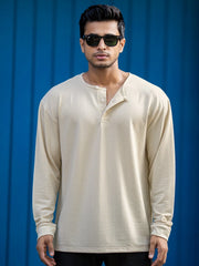Bubble Beige Full Sleeve Full Sleeve Tshirt