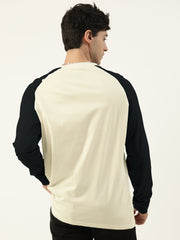Plain Cream Full Sleeve T-Shirt