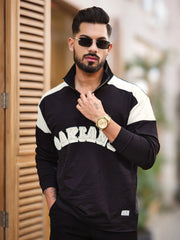 Oakland Black Polo Full Sleeve Tshirt