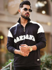 Oakland Black Polo Full Sleeve Tshirt