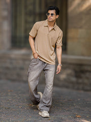 Frank Biscuit Half Sleeve Polo T-Shirt