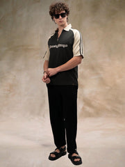 Born to Disrupt Olive Half Sleeve Polo T-Shirt