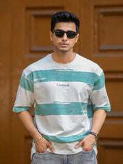 Confident Berly Green Half Sleeve T-Shirt