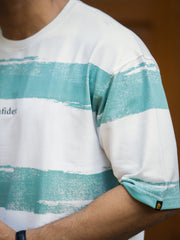 Confident Berly Green Half Sleeve T-Shirt