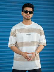 Confident Dusty Pink Half Sleeve T-Shirt