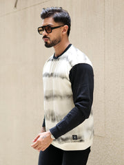 Overspray Cream Full Sleeve T-Shirt