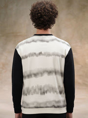 Overspray Cream Full Sleeve T-Shirt