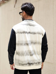 Overspray Cream Full Sleeve T-Shirt